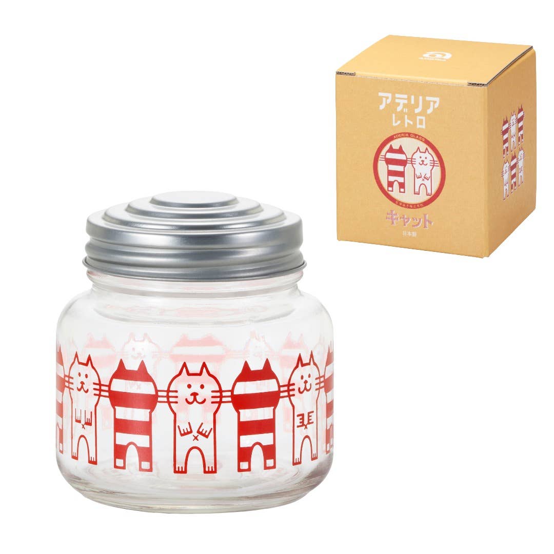 Lily of the Valley Mini Glass Bonbon Jar · Aderia Retro