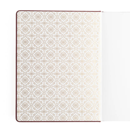 Storybook in Plum A5 Dot Grid Notebook · Archer & Olive