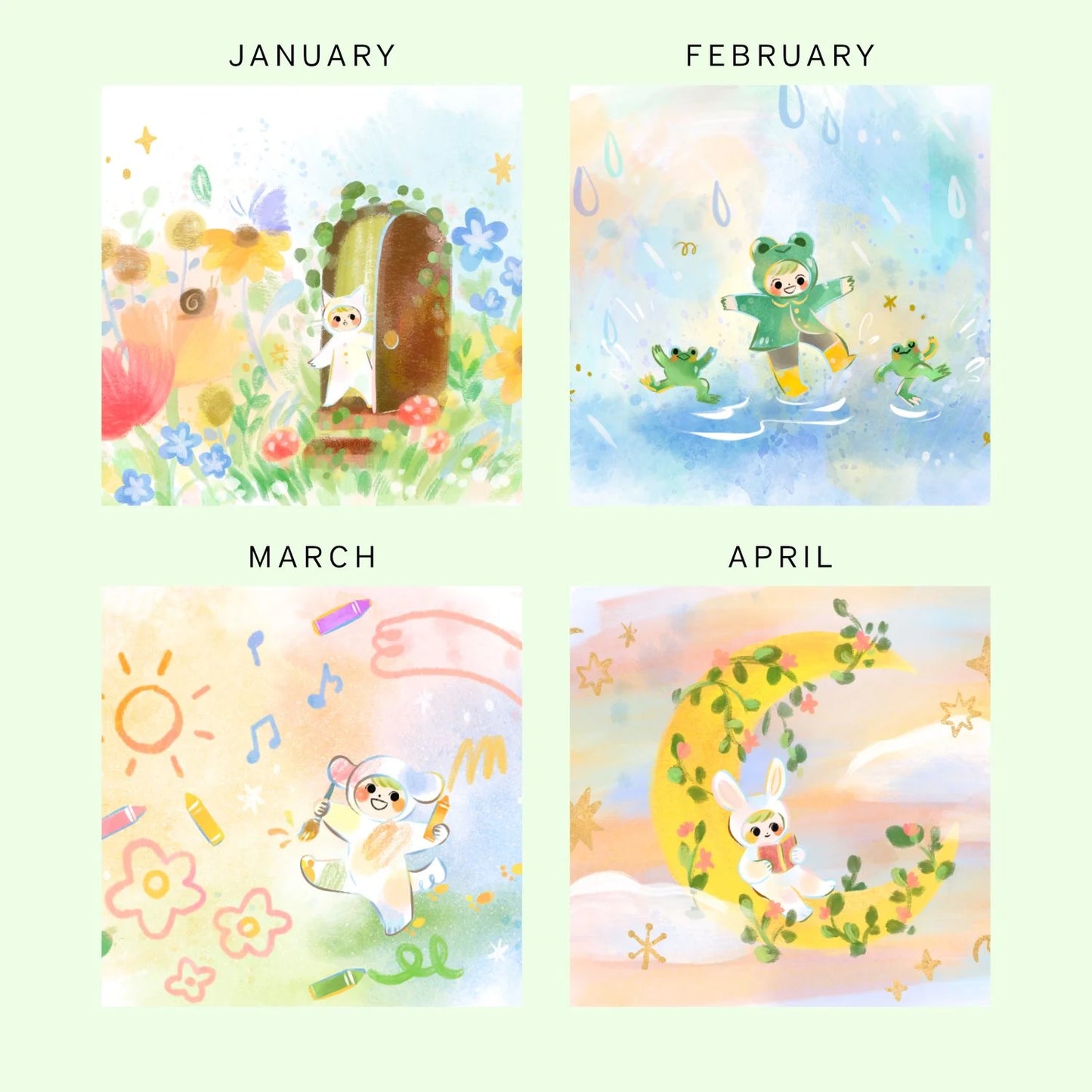 Into the Wild 2026 Wall Calendar · Amelia Haru