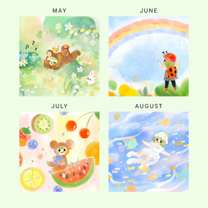 Into the Wild 2026 Wall Calendar · Amelia Haru