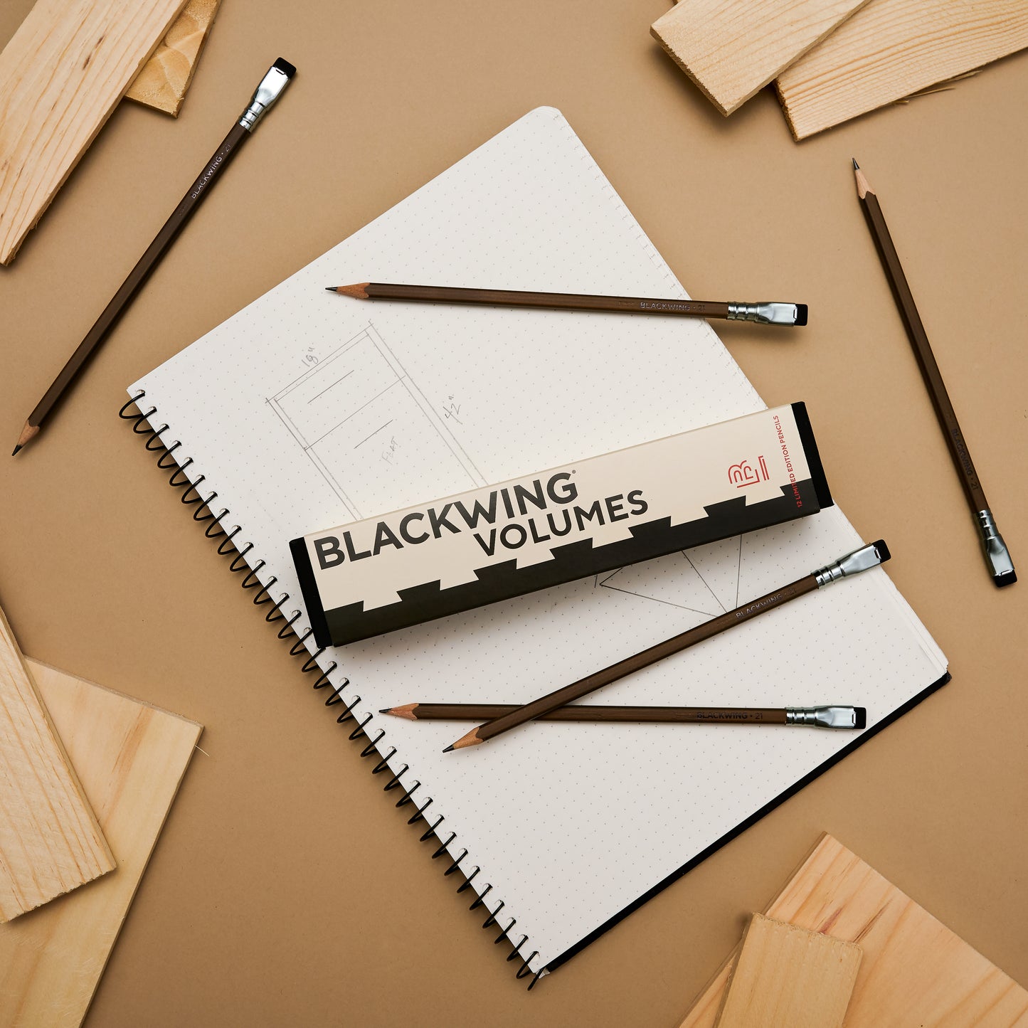 Blackwing Vol. 21 The Woodworking Pencil《Set of 12》