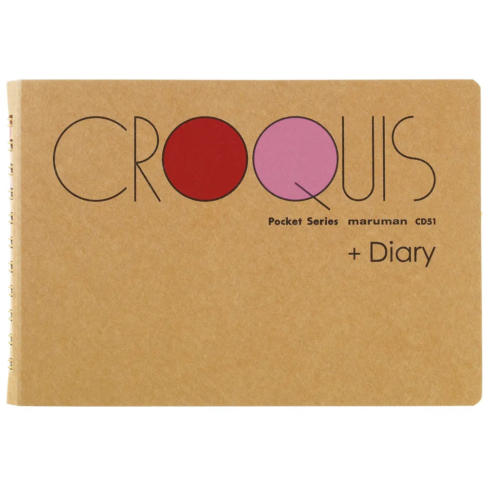 Croquis Diary Pocket Sketchbook
