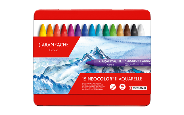 Caran D'Ache Neocolor II Pastels《Set of 15》