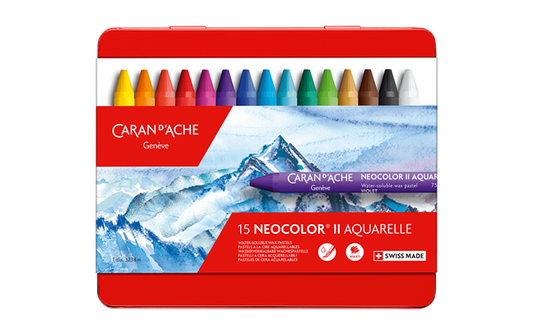 Caran D'Ache Neocolor II Pastels《Set of 15》