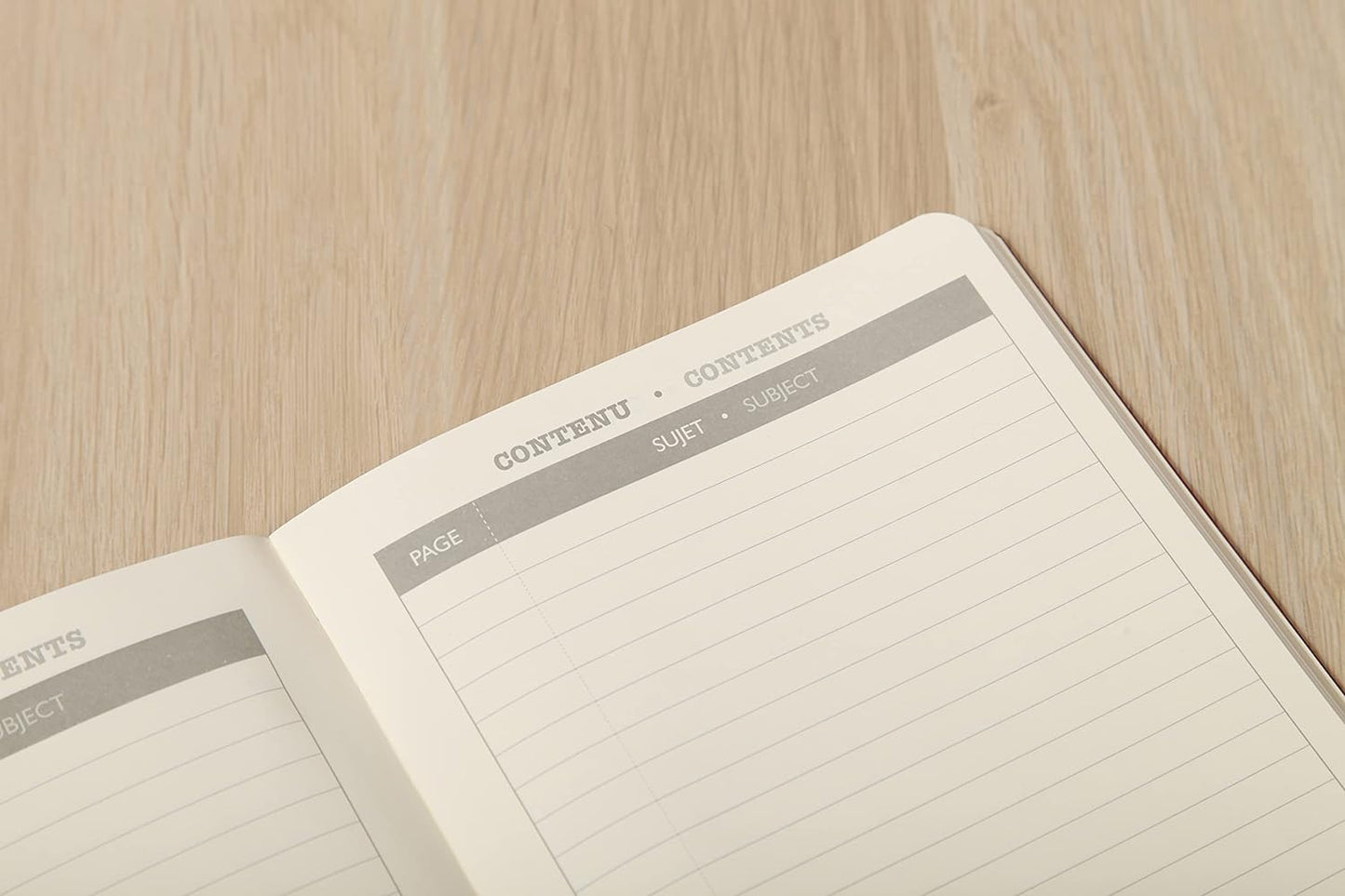 Clairefontaine "My Essential Paginated Journal" Tan A5 Dot Grid Notebook