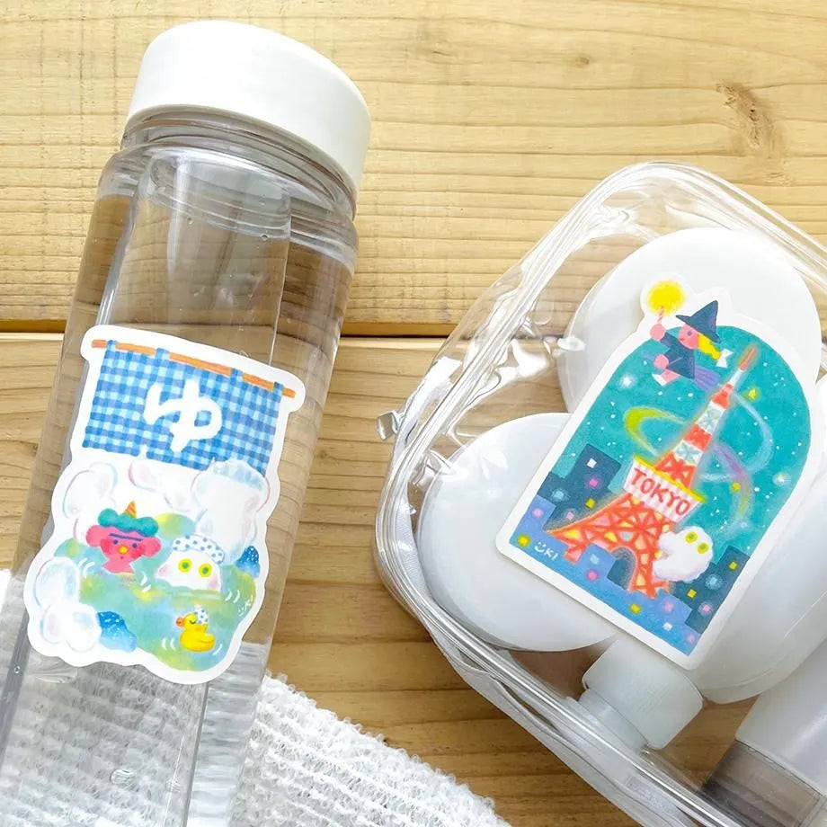 sticker stickers tokyo japan illustration