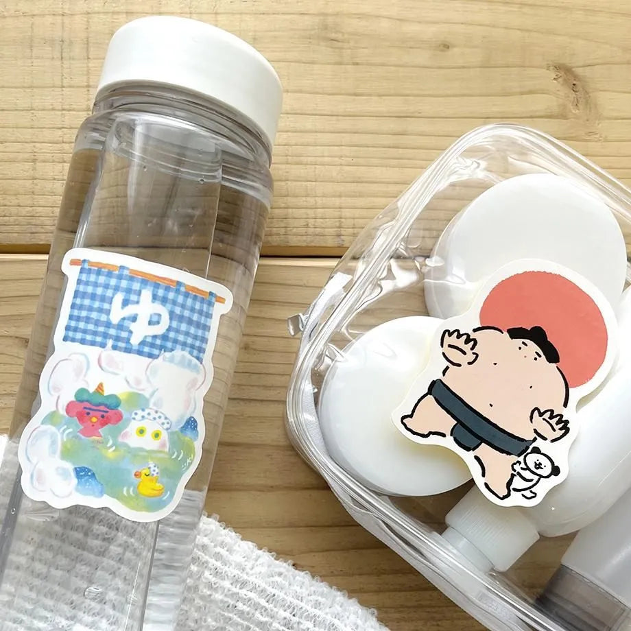 sticker stickers japan vinyl gloss bath duckie duck bathhouse