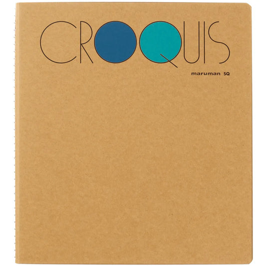 sketchbook notebook maruman white brown