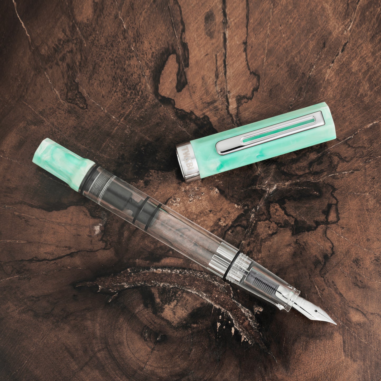 TWSBI ECO Amazonite Fountain Pen · Medium