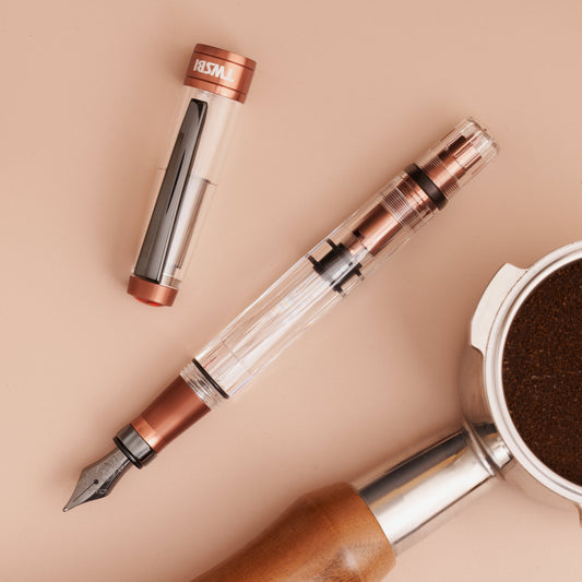 TWSBI Diamond 580ALR Affogato w/Onyx Fountain Pen《Fine》