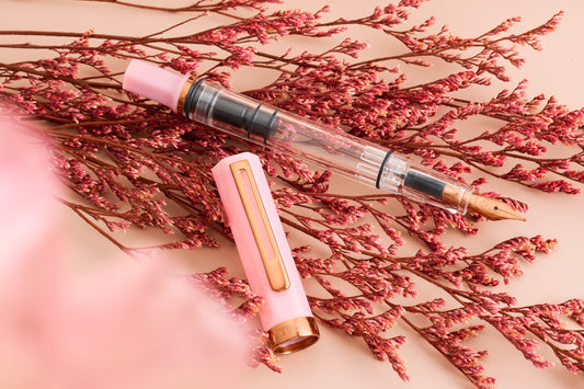 TWSBI ECO Pink Lemonade w/Bronze Fountain Pen《Medium》