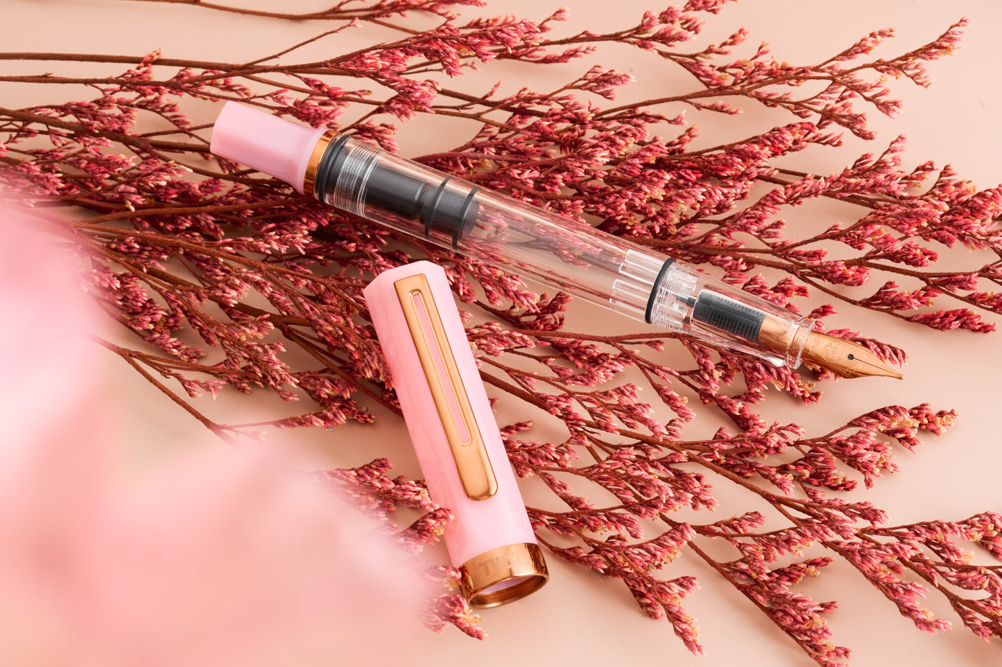 TWSBI ECO Pink Lemonade w/Bronze Fountain Pen《Extra Fine》
