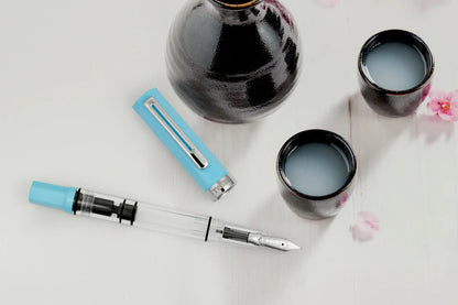 TWSBI ECO Sky Blue Fountain Pen · Fine