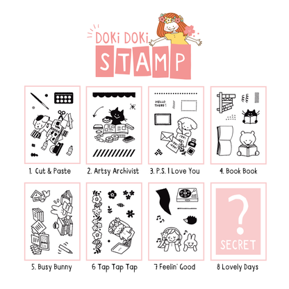 Doki Doki Clear Stamps · Sakuralala