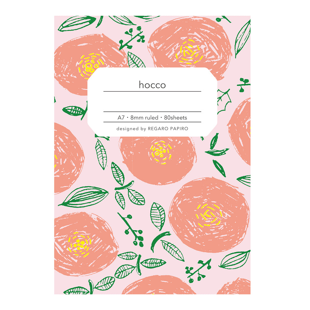 hocco Round Flower Lined Notebooks · Regaro Papiro