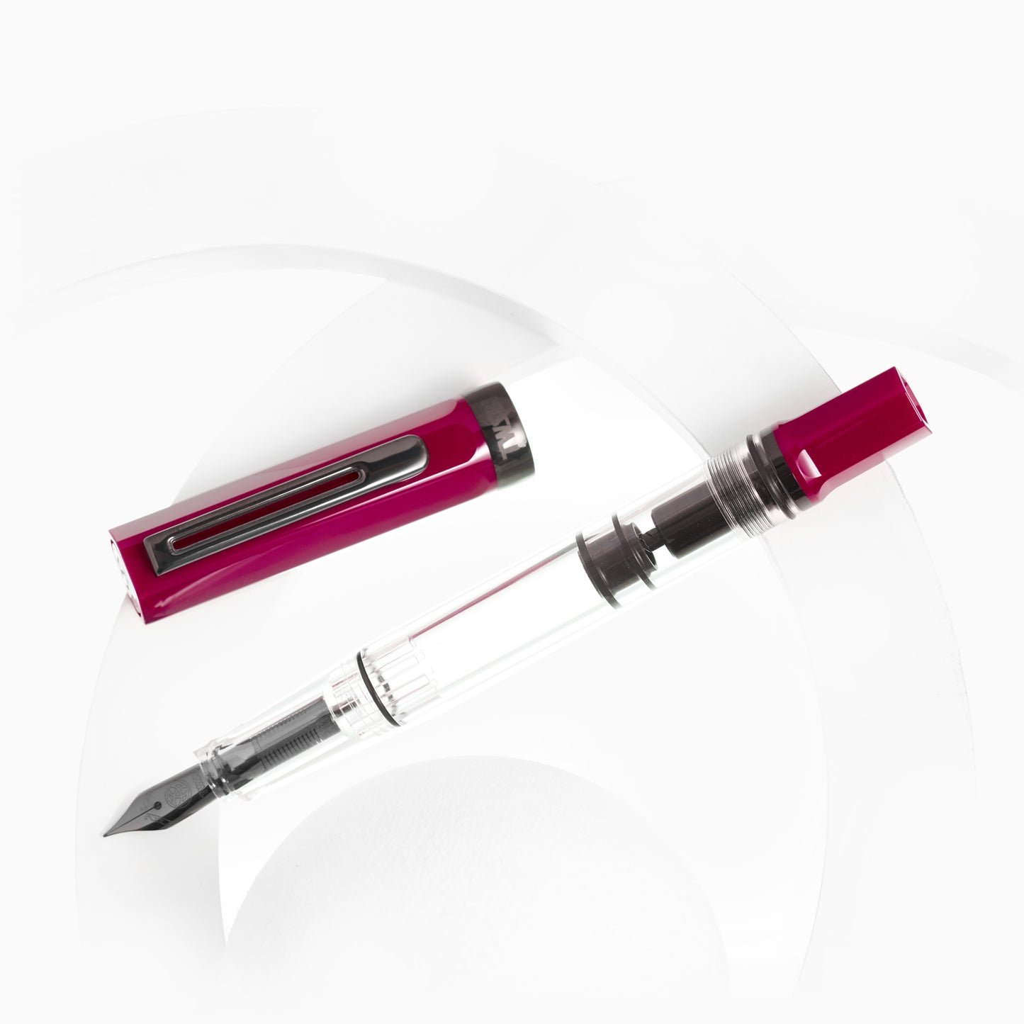 TWSBI ECO Plum w/ Onyx Fountain Pen《Fine》
