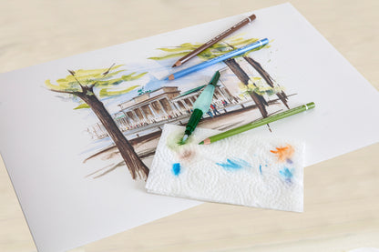 Art & Graphic Refillable Water Brush Paint Brush · Faber-Castell