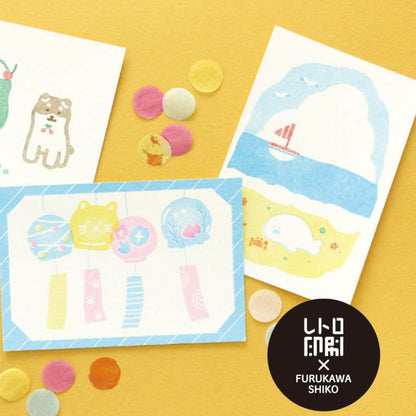 Pastel Riso Postcards