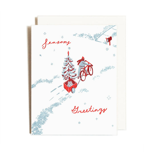 Seasons Greetings Card · Homework Letterpress Studio