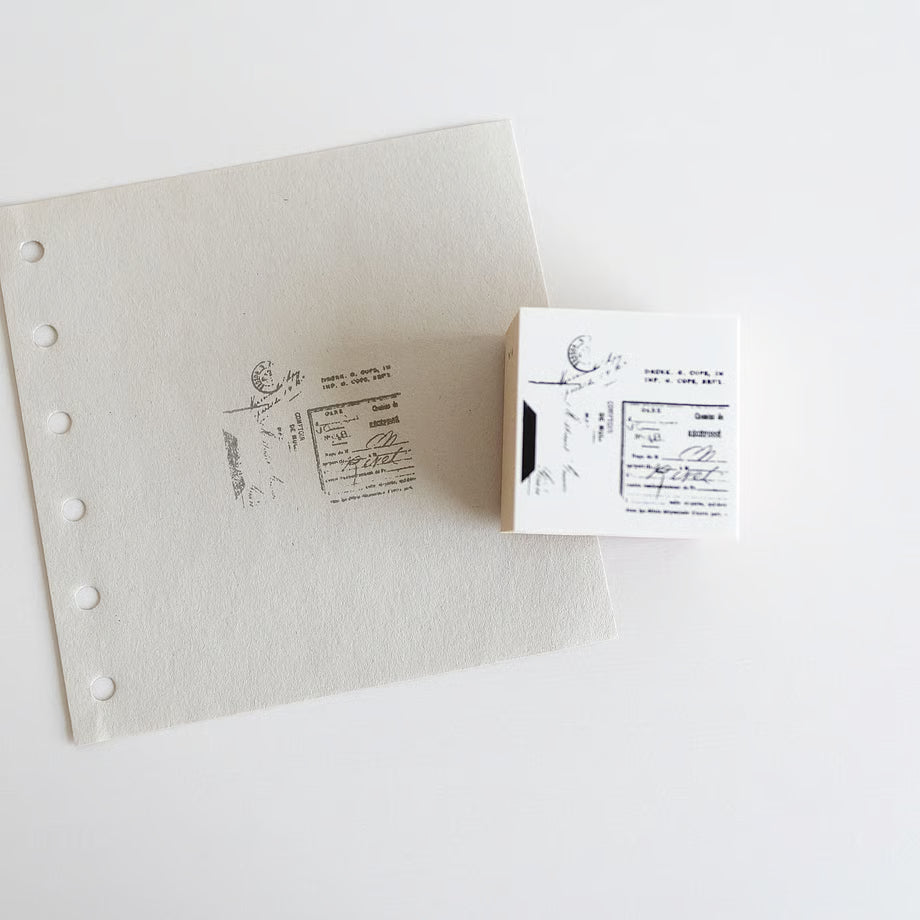 Hoshimeguri Rubber Stamp · Yohaku