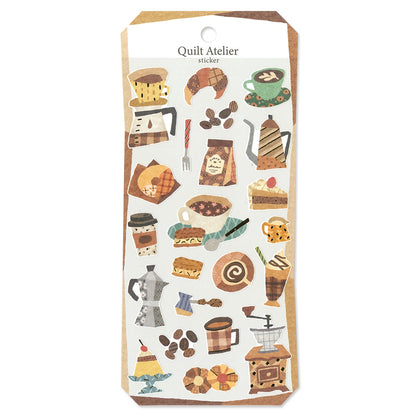 Relaxing Time Quilt Atelier Series Sticker Sheet  · Mind Wave