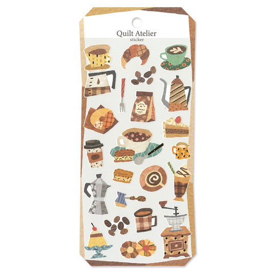 Relaxing Time Quilt Atelier Series Sticker Sheet  · Mind Wave