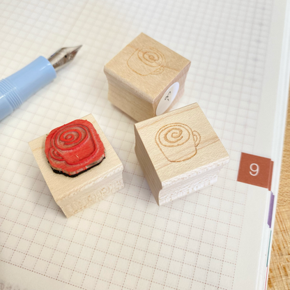Coffee Wooden Rubber Stamps · Paper Plant Co