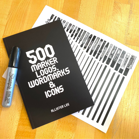 500 Marker Logos, Wordmarks & Icons · Allister Lee
