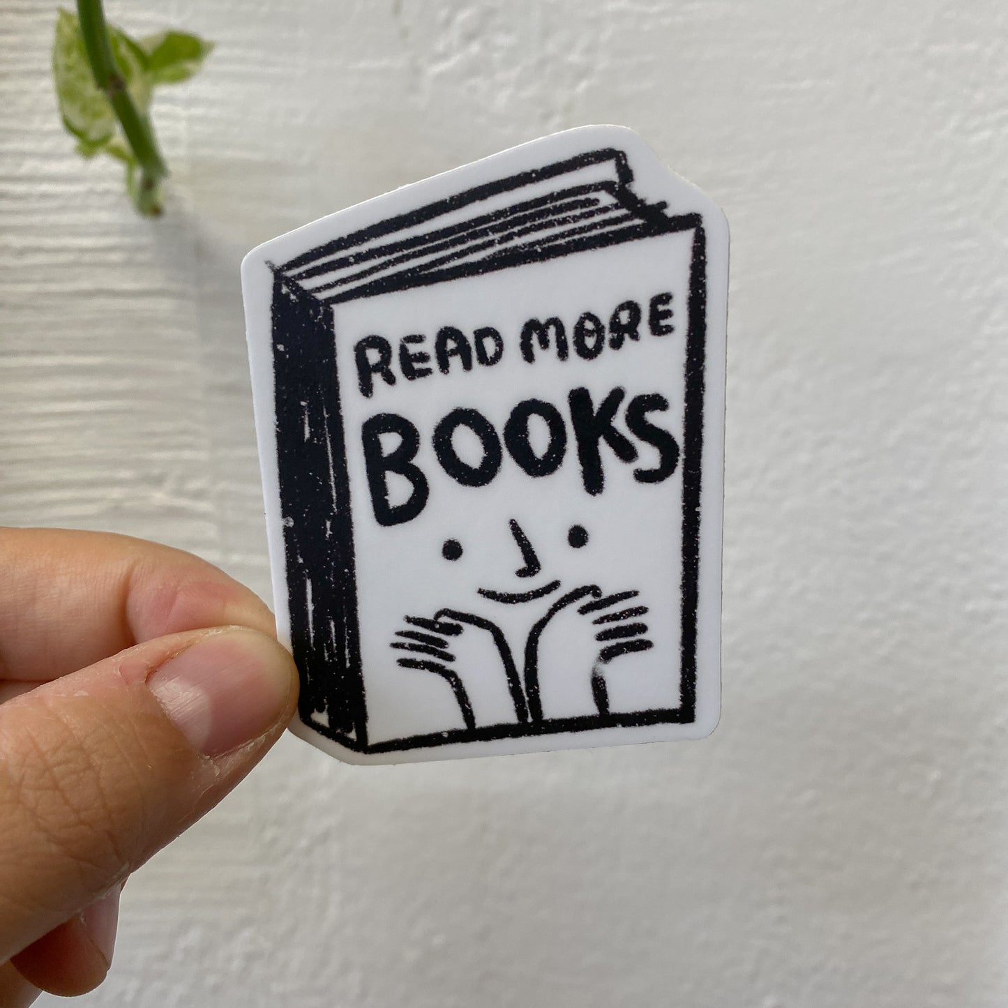 Read More Books Sticker / Paper Plant Co. Original