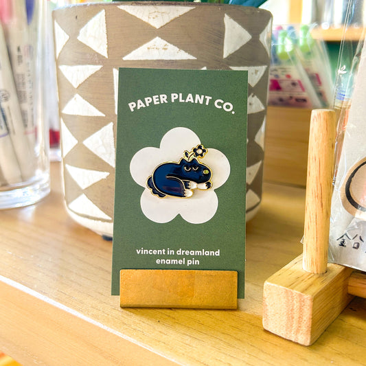 Vincent in Dreamland Enamel Pin · Paper Plant Co