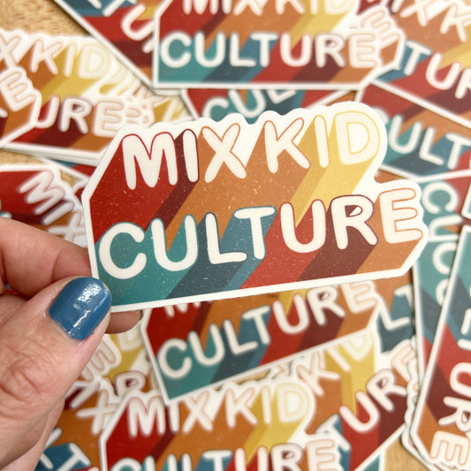 Mixed Kid Culture Sticker