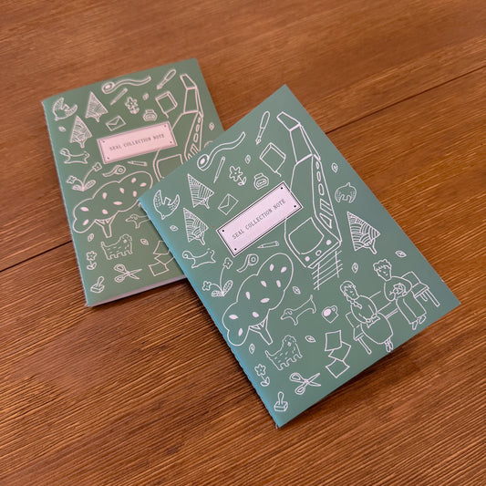 Sticker Seal Collection Notebook · Paper Plant Co x BUNGU LA