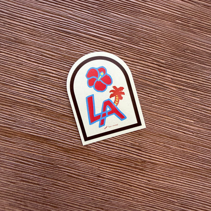 Los Angeles Stickers 《LA Exclusive》 · Paper Message