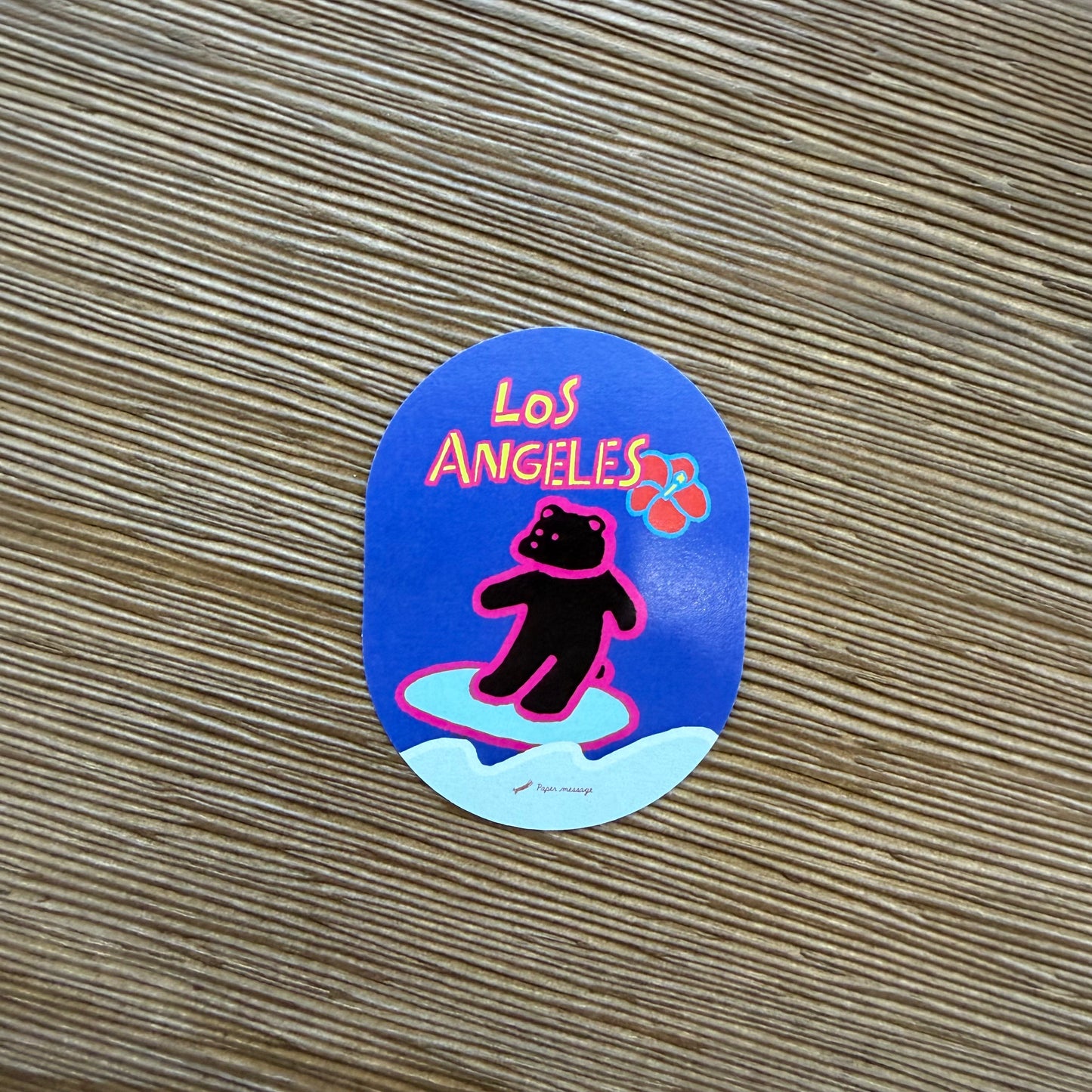 Los Angeles Stickers 《LA Exclusive》 · Paper Message
