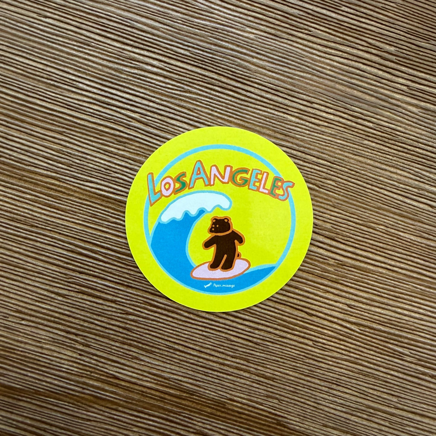 Los Angeles Stickers 《LA Exclusive》 · Paper Message
