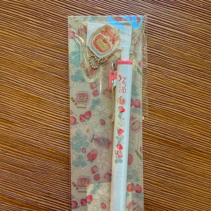 uni One Gel Pen with Acrylic Charm・Keibunsha & meriBUN