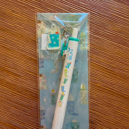 uni One Gel Pen with Acrylic Charm・Keibunsha & meriBUN