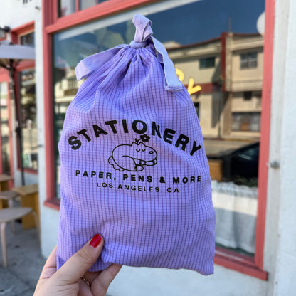 Stationery Mini Drawstring Bag · Paper Plant Co