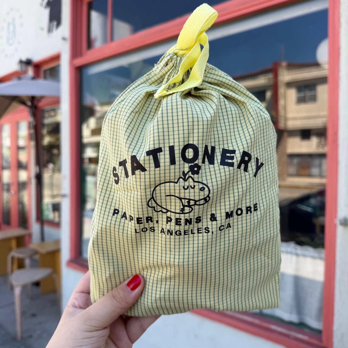 Stationery Mini Drawstring Bag · Paper Plant Co