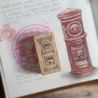 Japanese Postbox Rubber Stamp · Black Milk Project
