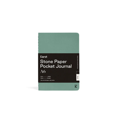 A6 Stone Paper Pocket Journal · Karst