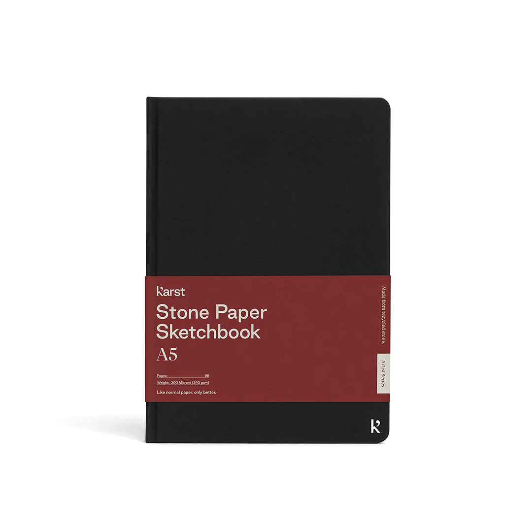 A5 Hardcover Sketchbook / Black · Karst
