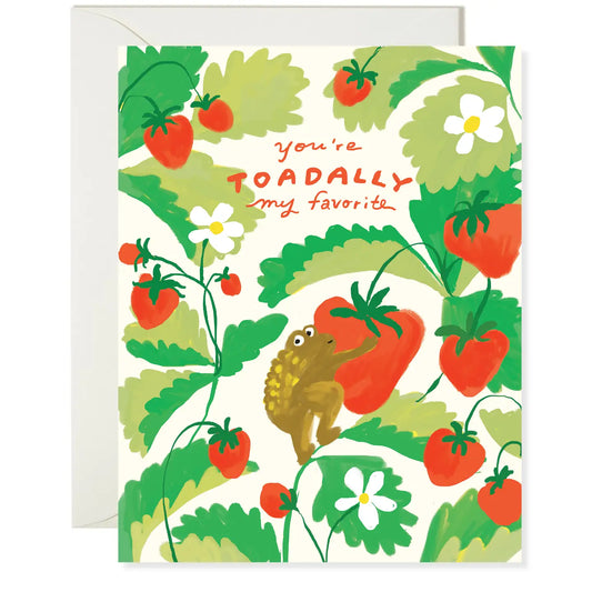 toadaally you are youre you're my favorite favourite gouache spring floral strawberry flowers