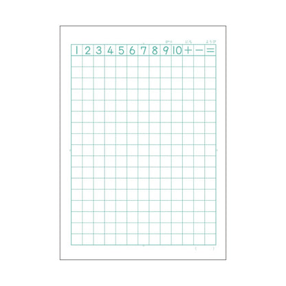 Moomin Study Notebook / Math Grid · Apica