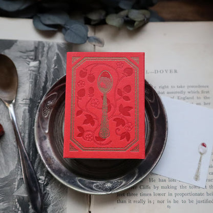 Wild Strawberry Jam Letterpress Matchbox Memo・Keibunsha & meriBUN