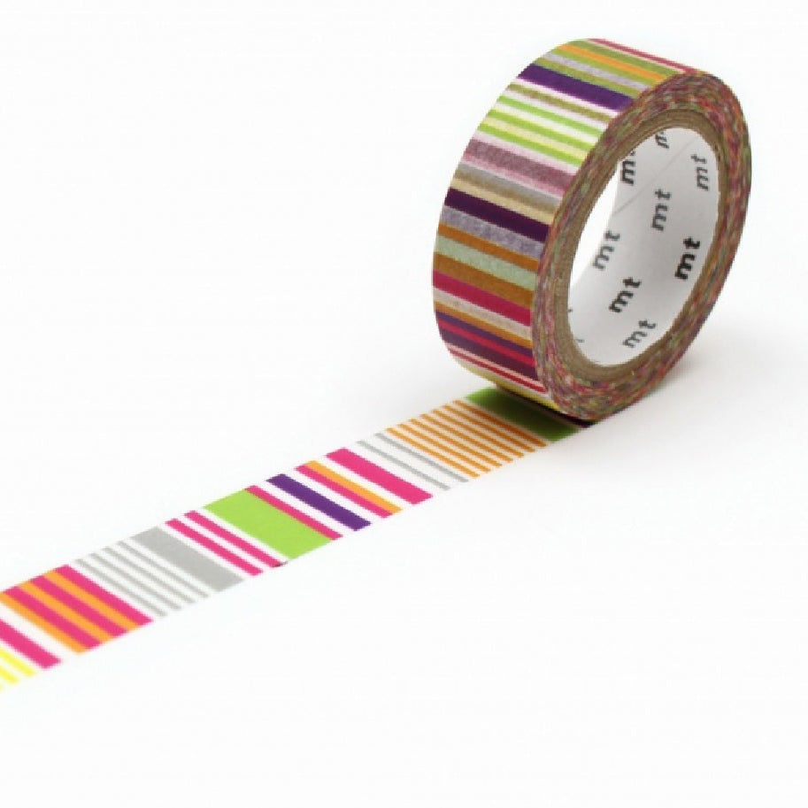 mt deco masking tape · Multi-border Vivid