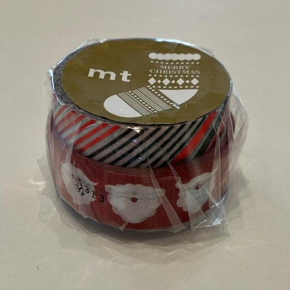 mt masking tape · Christmas Stripes and Santa Beard《Set of 2》