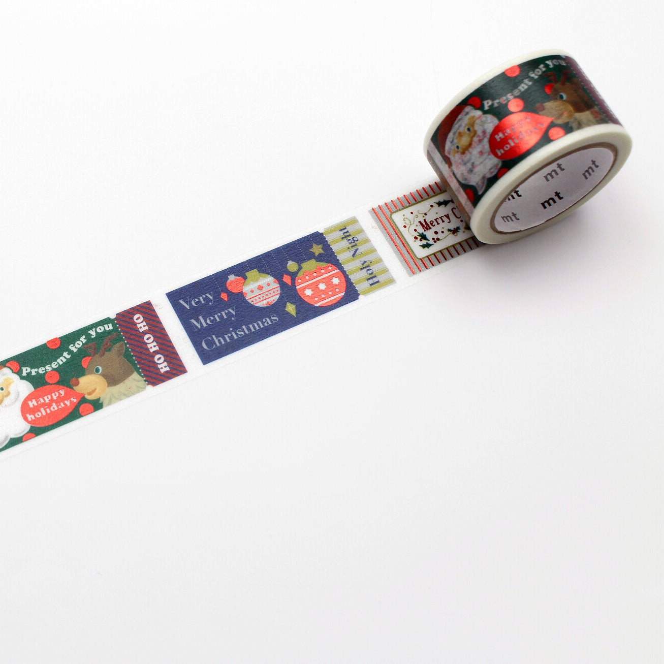 mt masking tape · Foil Stamped Christmas Tickets