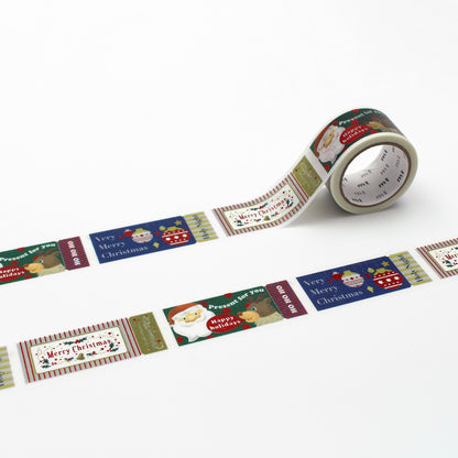 mt masking tape · Foil Stamped Christmas Tickets