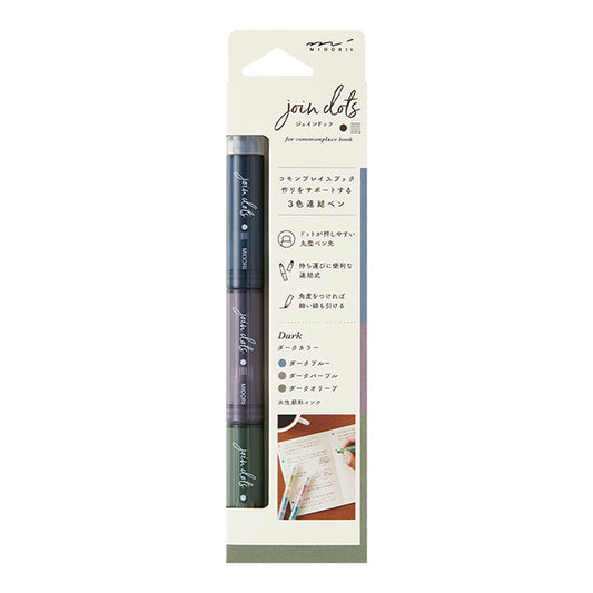 Join Dots Connecting Pen / Dark · Midori